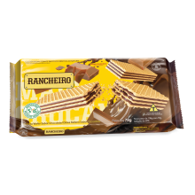 Biscoito Rancheiro Wafer Recheado 78g Chocolate