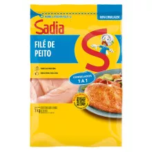 Filé de Peito de Frango Sadia 1KG ZP